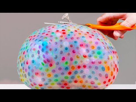 10K ORBEEZ BALLOON VOLCANO!