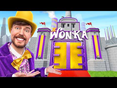 I Built Willy Wonka's Chocolate Factory!