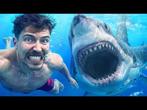 Would You Swim With Sharks For $100,000?