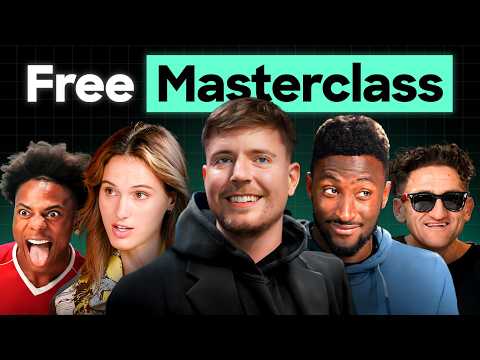 YouTube Masterclass 2025 with MrBeast, MKBHD & Casey Neistat
