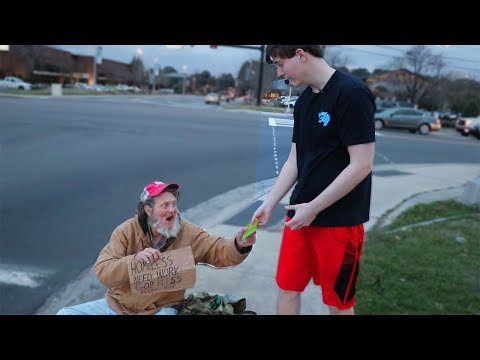 I Gave $20,000 To Random Homeless People