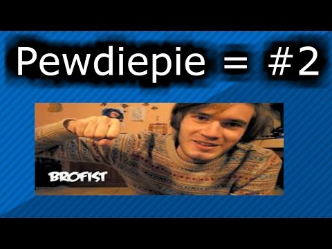 Is Pewdiepie The #2 Youtuber?!?!?  :0