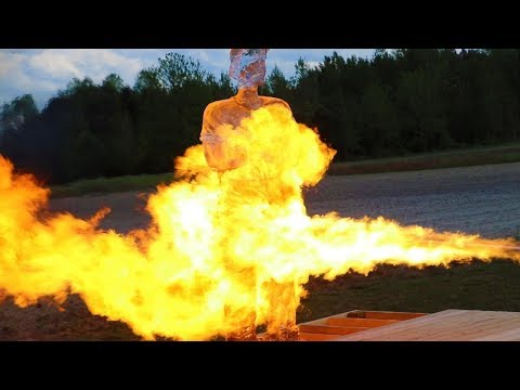 $10000 Ice Sculpture Vs Flame